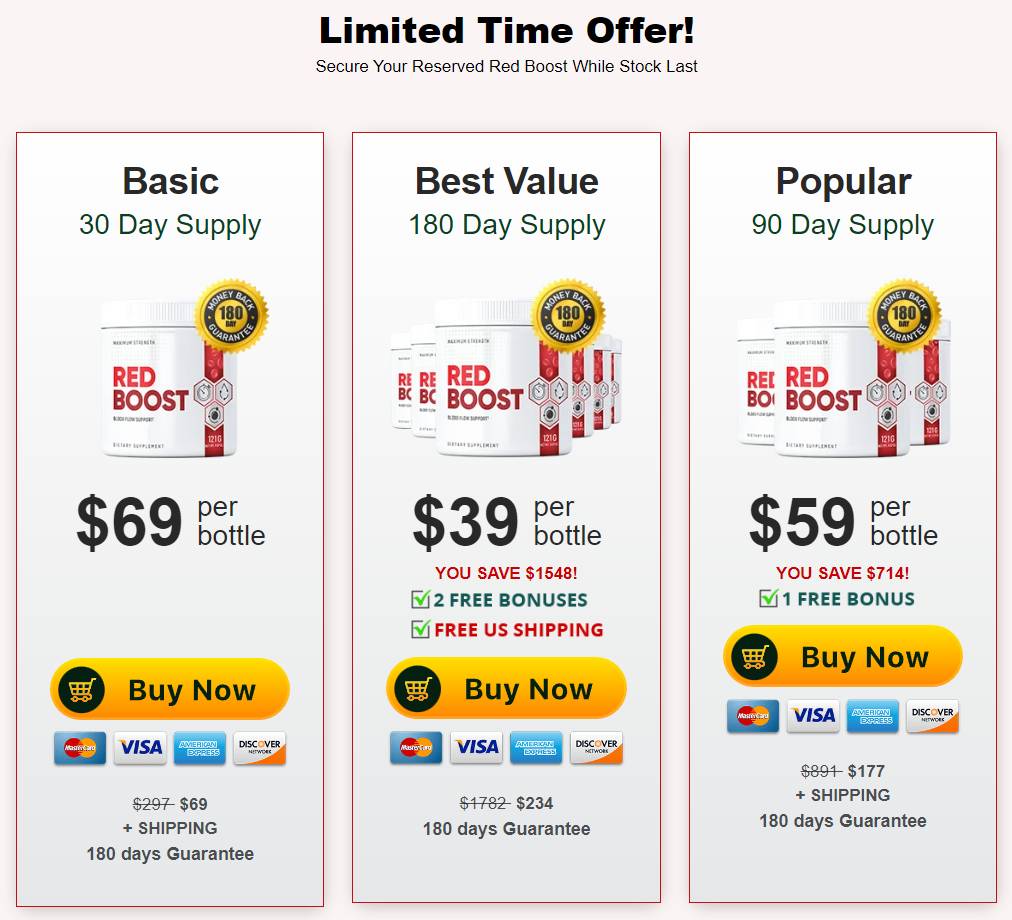 Red Boost powder - buy